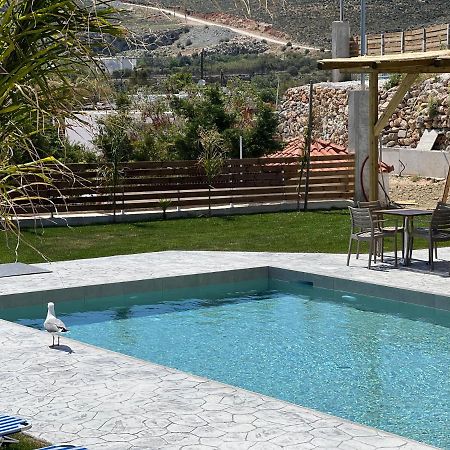 Grande Blue Suites With Private Bay Archangelos  Bagian luar foto