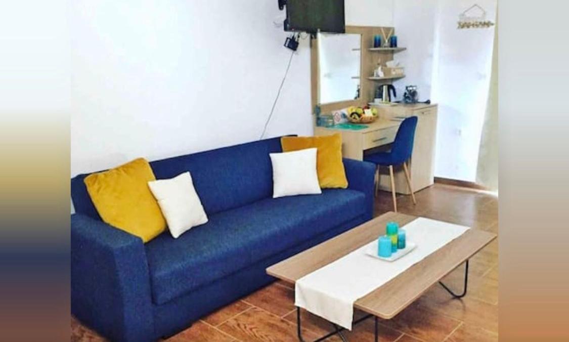 Grande Blue Suites With Private Bay Archangelos  Bagian luar foto
