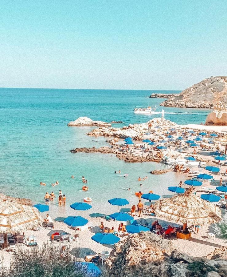 Grande Blue Suites With Private Bay Archangelos  Bagian luar foto